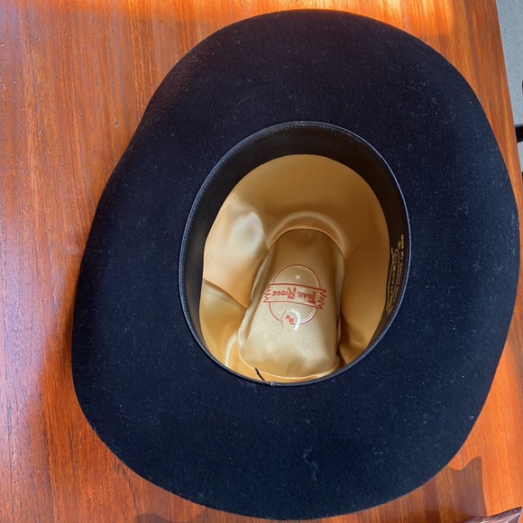 VTG Trail Ridge Dynafelt Hat. Water Repellent Fur Blend. AllBlack. Size 7&3/8”. - Picture 4 of 8